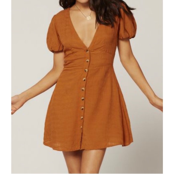 l*space Dresses & Skirts - NWT L*Space Sabrina Dress in Hazelnut
